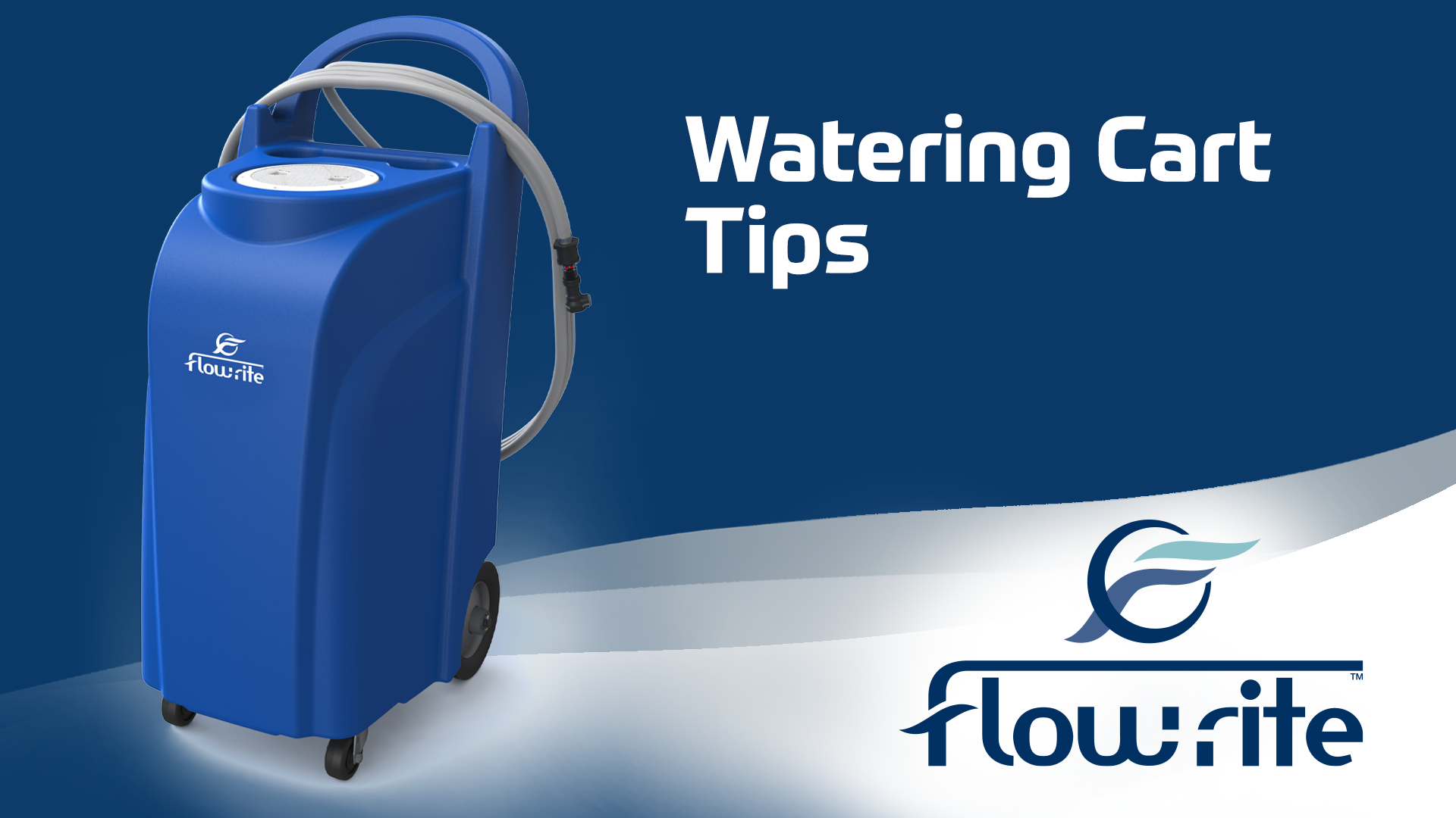 Watering Cart HowTo FlowRite Controls