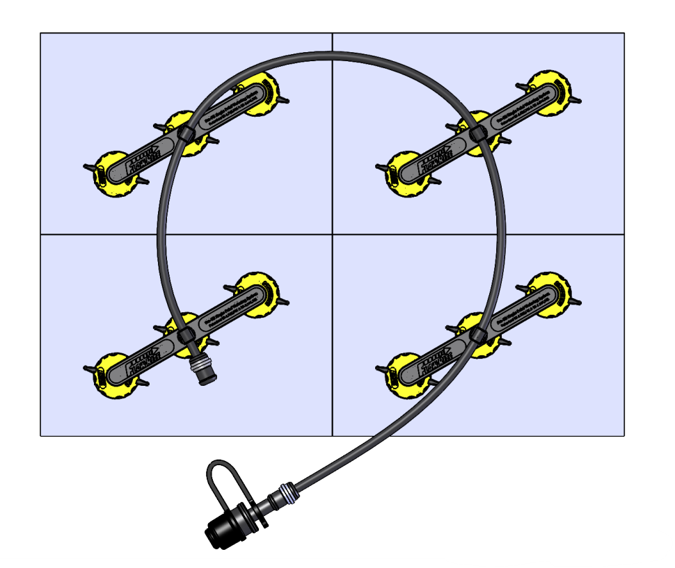 24V Kit for Tennant, 4-6V with 2.7” Cell Spacing, Bundle - Image 4